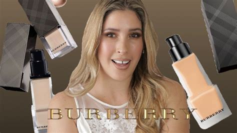 NEW BURBERRY MATTE GLOW FOUNDATION VS FRESH 